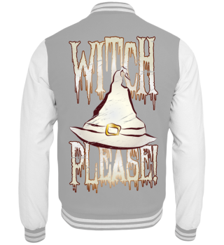 Funny Halloween Design: Witch Please!