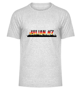 Deutschland Shirt 2018 Julian Nr. 7
