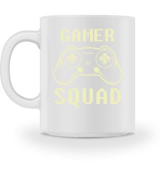 Gamer Squad Controller Pixel Shirt