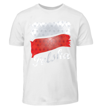 WM Fussball - Polen Flagge