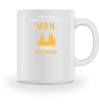 Never underestimate a man from cologne!
