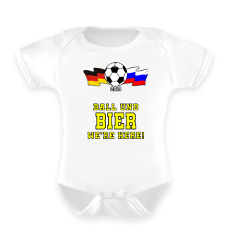 Fußball WM - Ball und Bier - we're here!
