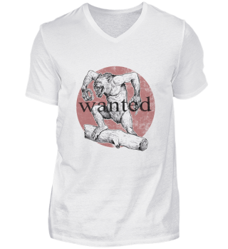 Der Werwolf. Halloween T-Shirt.