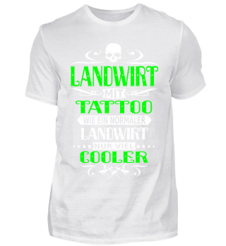 Landwirt TATTOO COOLER Bauer Shirt
