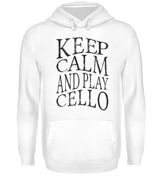 ★ KEEP CALM And Play Cello Grunge 1