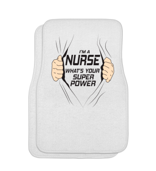 Krankenschwester Super Held Beruf Job