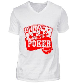 GIFT- POKER CARDS RED