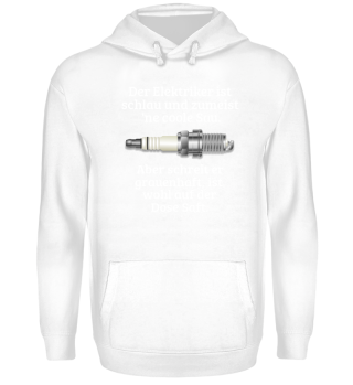 schwarzes cooles Elektriker-T-Shirt