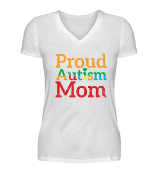 proud mom autism shirt