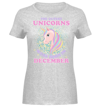 Unicorn Unicorns December Gift Birthday