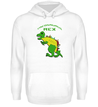 Hungry Tacosaurus Rex Dinosaur T-Shirt