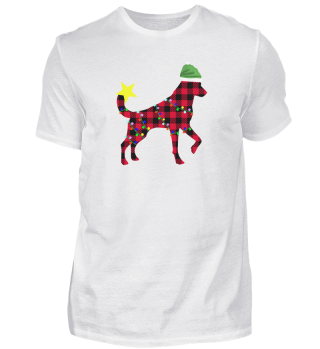 Red Plaid Buffalo Dog Pajama Christmas
