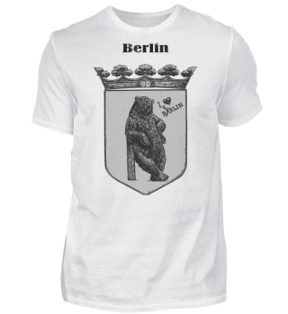 Ich liebe BERLIN Shirt. Berliner Bär.