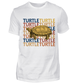 Turtle Tortoise Retro Vintage 