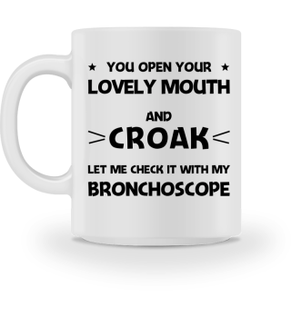 Doctor bronchoscope endoscopy gift funny