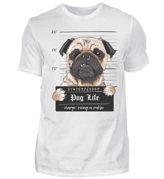 Pug Life - Funny Criminal Dog PI