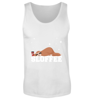 Sloffee Sloth Coffee Funny Fan Lover Gift