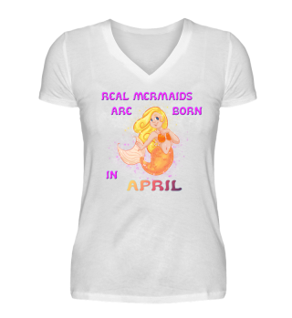 Real Mermaids are born in April
