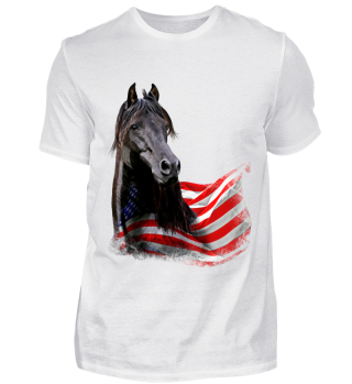 USA Morgan Horse Pferde T-Shirt