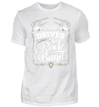 Rock Band Driver T-Shirt for Women