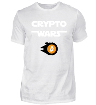 Crypto Wars Spaceship Bitcoin Shirt II
