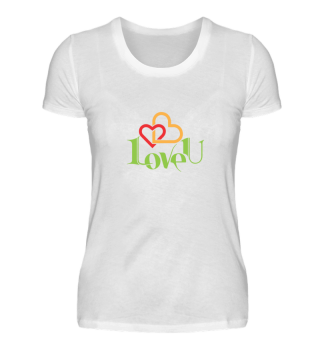 Herz - Love U - Romantic-Shirt 033