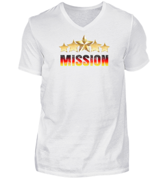Deutschland Shirt 2018 Mission 5 Sterne
