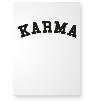 DIN A3 Poster All About Karma
