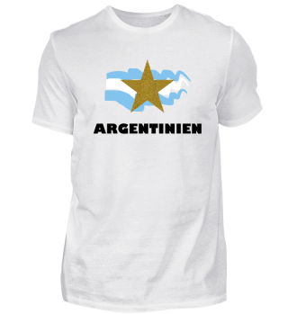 Fußball Flagge Stern Argentinien