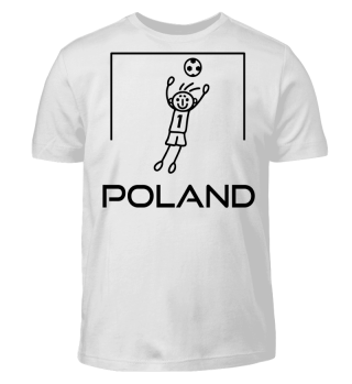 Fußball Polen- Torwart Poland