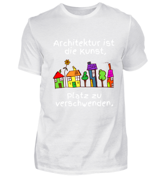 schwarzes cooles Architektur-T-Shirt