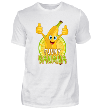 Lustige Comic Banane
