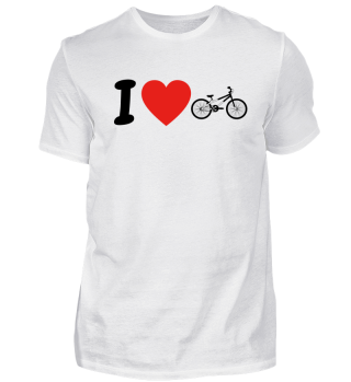 Ich liebe bmx bmxer cycling cycle geschenk geburtstag liebe