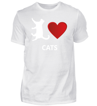ich-liebe-Katzen/Geschenk Katzen Halter