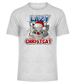 Lazy Cat Christmas Christcat