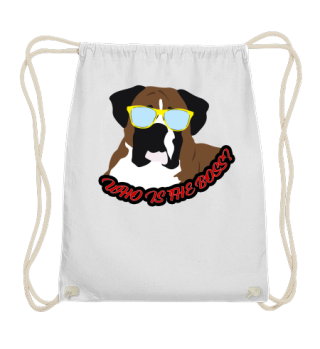 Who is the Boss? Boxer with Sunglasses - Geschenk - Gift - Dog