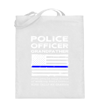 Proud Police Officer Grandfather Policem