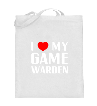 I Love My Game Warden Proud Girlfriend W