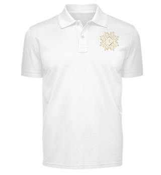 Polo-Shirt with noble pressure