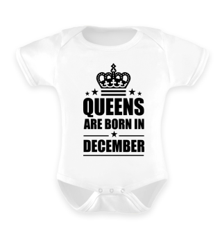 Queens are born in December