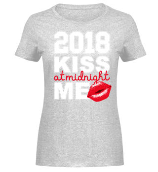 Silvester 2017 2018 kiss me at midnight