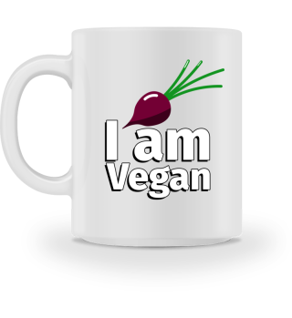 I am Vegan Rübe - Illustration