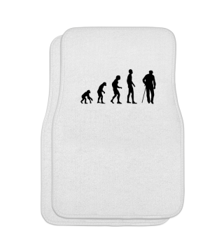 Evolution Opa Geschenk T-Shirt