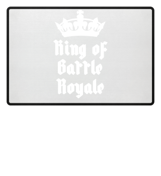 King of Battle Royale mit Krone in weiss