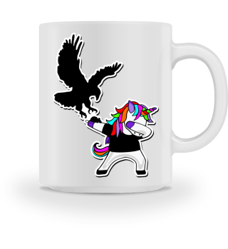 Dabbing Rainbow Unicorn - Eagle Mouse 2