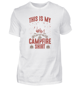Camper This Is My Campfire Shirt Camping
