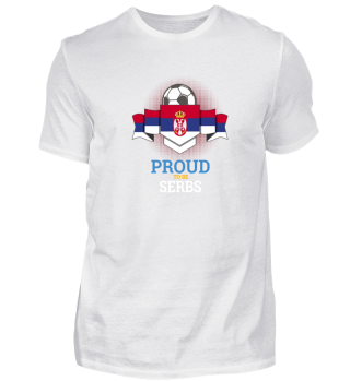 Proud Serbia Football-Soccer Shirt