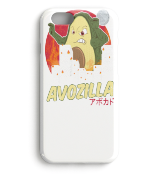 Funny Avocado Shirt Avozilla Kaiju Gift