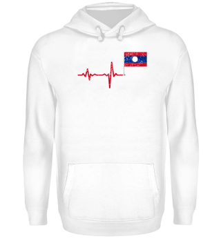 Heartbeat Laos flag gift