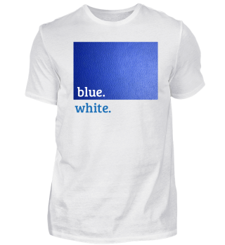 Blue white Kontrast Colour 